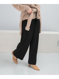 【SALE／50%OFF】メリノウールニットパンツ URBAN RESEARCH ROSSO アーバンリサーチロッソ パンツ その他のパンツ ブラック ホワイト【RBA_E】【送料無料】[Rakuten Fashion]