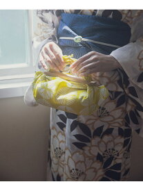 Furoshiki bag 伊砂文様 URBAN RESEARCH ROSSO アーバンリサーチロッソ 着物・浴衣・和装小物 浴衣 イエロー【送料無料】[Rakuten Fashion]