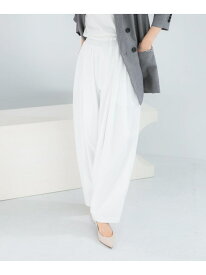 【SALE／30%OFF】ELENDEEK EASY TUCK COCOON PANTS URBAN RESEARCH ROSSO アーバンリサーチロッソ パンツ その他のパンツ ホワイト ブラウン ブラック グリーン【RBA_E】【送料無料】[Rakuten Fashion]