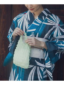 mini shibori bag URBAN RESEARCH ROSSO アーバンリサーチロッソ バッグ その他のバッグ グリーン ブラック ネイビー[Rakuten Fashion]