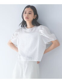 【SALE／40%OFF】『WEB限定』フォルムスリーブシアーブラウス URBAN RESEARCH ROSSO アーバンリサーチロッソ トップス シャツ・ブラウス ホワイト ワインレッド ブラック【RBA_E】【送料無料】[Rakuten Fashion]