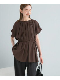 【SALE／55%OFF】『一部WEB限定カラー』タックデザインブラウス URBAN RESEARCH ROSSO アーバンリサーチロッソ トップス シャツ・ブラウス グリーン ホワイト ネイビー ブラウン【RBA_E】【送料無料】[Rakuten Fashion]