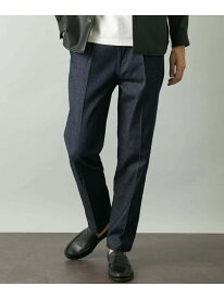 『XLサイズあり』デニムスラックスパンツ URBAN RESEARCH ROSSO アーバンリサーチロッソ パンツ ジーンズ・デニムパンツ ブラック ネイビー【送料無料】[Rakuten Fashion]