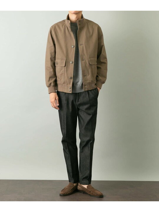 ＋CLOTHET クロスクローゼットリアクティブデニムスラックスパンツ M 