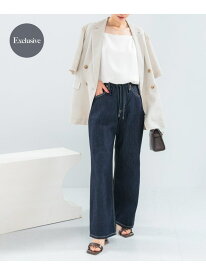 『別注』Lee×ROSSO STRING DENIM PANTS URBAN RESEARCH ROSSO アーバンリサーチロッソ パンツ ジーンズ・デニムパンツ ブルー【送料無料】[Rakuten Fashion]