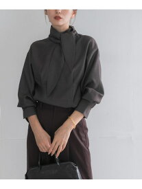 タイデザインセミシアーブラウス URBAN RESEARCH ROSSO アーバンリサーチロッソ トップス シャツ・ブラウス ホワイト グレー【送料無料】[Rakuten Fashion]
