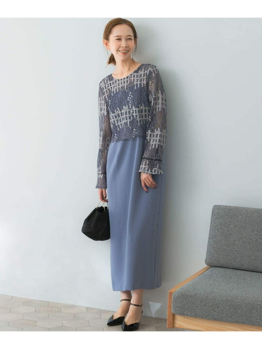 楽天市場】【SALE／50%OFF】kaene ラッセルレースコクーンドレス URBAN 