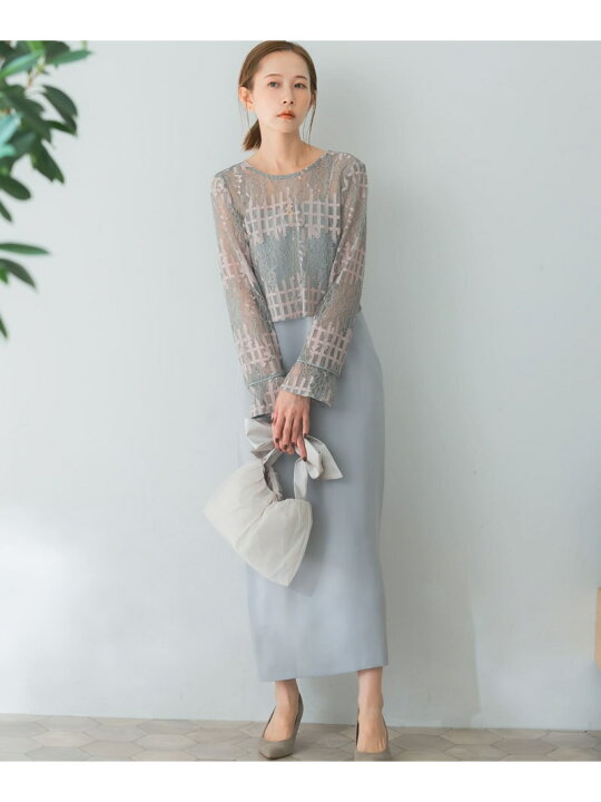 楽天市場】【SALE／50%OFF】kaene ラッセルレースコクーンドレス URBAN 