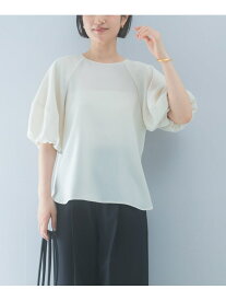 【SALE／55%OFF】クールタッチ 吸水速乾バルーンブラウス URBAN RESEARCH ROSSO アーバンリサーチロッソ トップス シャツ・ブラウス ホワイト イエロー ネイビー【RBA_E】【送料無料】[Rakuten Fashion]