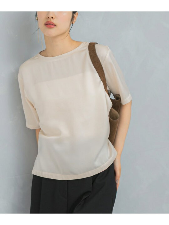 楽天市場】【SALE／50%OFF】UVカットサテンブラウス URBAN RESEARCH 