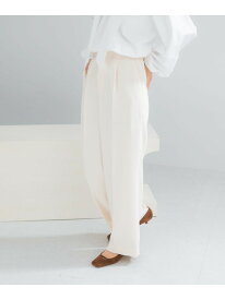 【SALE／30%OFF】DONEEYU ダブルクロスワイドパンツ URBAN RESEARCH ROSSO アーバンリサーチロッソ パンツ その他のパンツ ブラック ホワイト【RBA_E】【送料無料】[Rakuten Fashion]