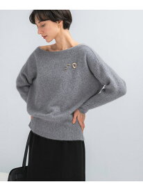 【SALE／40%OFF】エアリーニット2WAYネックプルオーバー URBAN RESEARCH ROSSO アーバンリサーチロッソ トップス ニット ベージュ グレー【RBA_E】【送料無料】[Rakuten Fashion]