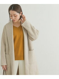 【SALE／30%OFF】『34サイズ/低身長向けも展開』F by ROSSO リバーロングオーバーコート URBAN RESEARCH ROSSO アーバンリサーチロッソ ジャケット・アウター その他のジャケット・アウター ホワイト ベージュ ブラック グレー【RBA_E】【送料無料】[Rakuten Fashion]