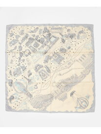 manipuri 88ヴォヤージュアパリ URBAN RESEARCH ROSSO アーバンリサーチロッソ ファッション雑貨 スカーフ・バンダナ グレー【送料無料】[Rakuten Fashion]