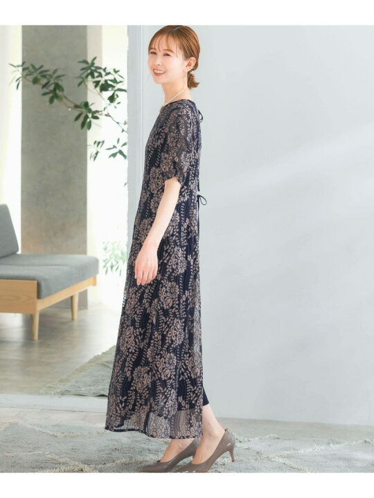 楽天市場】【SALE／50%OFF】kaene 配色レースエプロンドレス URBAN  