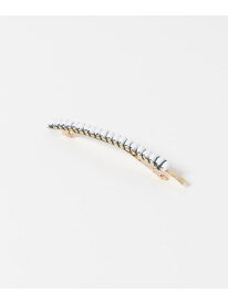 TRESSE JADE Valletta URBAN RESEARCH ROSSO アーバンリサーチロッソ ヘアアクセサリー バレッタ・ヘアクリップ・ヘアピン グリーン ホワイト ブラック【送料無料】[Rakuten Fashion]
