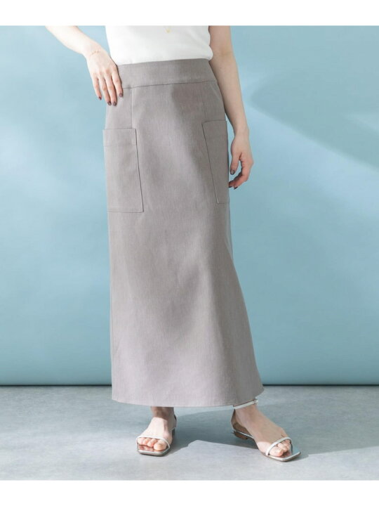楽天市場】【SALE／40%OFF】リネンストレッチスリットスカート URBAN  