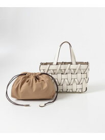 KOMOREBI MUSEUM MESH BAG URBAN RESEARCH ROSSO アーバンリサーチロッソ バッグ ハンドバッグ ブラック ホワイト【送料無料】[Rakuten Fashion]