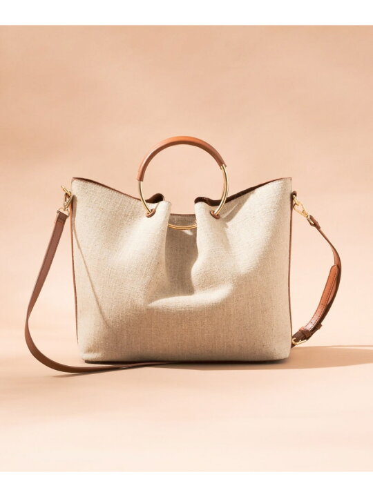 楽天市場】【SALE／40%OFF】リングハンドルファブリックバッグ URBAN 