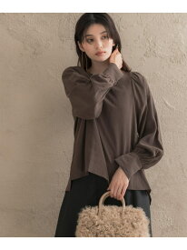 『WEB/一部店舗限定』ギャザーショルダーバックリボンブラウス URBAN RESEARCH ROSSO アーバンリサーチロッソ トップス シャツ・ブラウス ブラウン ネイビー ホワイト【送料無料】[Rakuten Fashion]