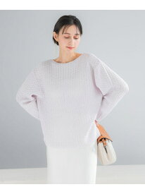 【SALE／50%OFF】ペーパーヤーンニットプルオーバー URBAN RESEARCH ROSSO アーバンリサーチロッソ トップス ニット パープル イエロー【RBA_E】【送料無料】[Rakuten Fashion]