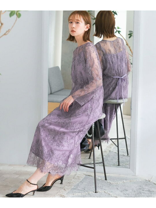 楽天市場】【SALE／60%OFF】配色レースナロードレス URBAN RESEARCH  