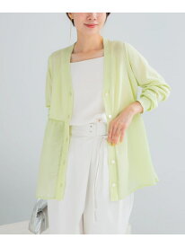 【SALE／55%OFF】『WEB限定』ドッキングペプラムカーディガン URBAN RESEARCH ROSSO アーバンリサーチロッソ トップス ニット ホワイト ブラック グリーン【RBA_E】【送料無料】[Rakuten Fashion]