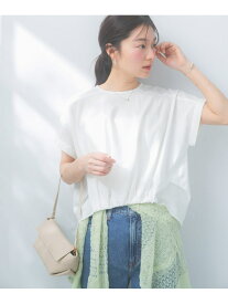 【SALE／55%OFF】リネン混ドルマンプルオーバー URBAN RESEARCH ROSSO アーバンリサーチロッソ トップス シャツ・ブラウス ブルー ネイビー ホワイト【RBA_E】【送料無料】[Rakuten Fashion]