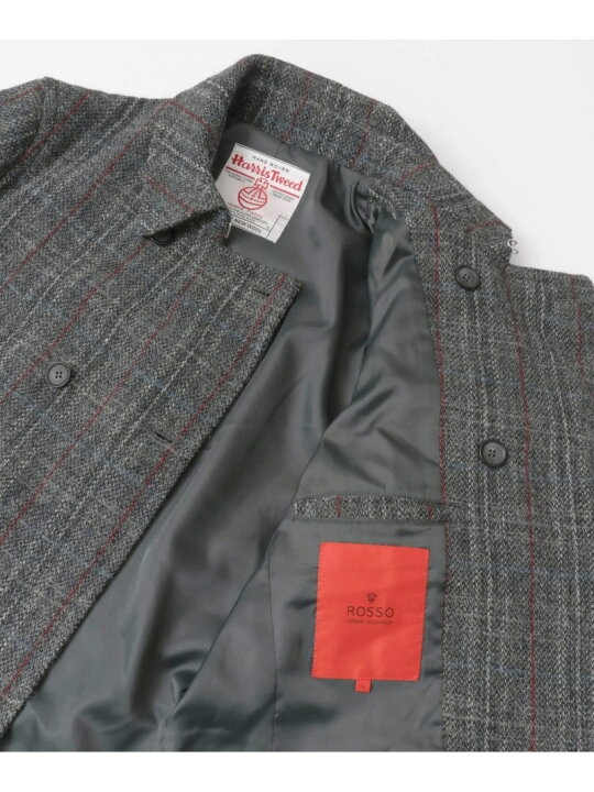 楽天市場】【SALE／50%OFF】ハリスツイードロングピーコート∴ URBAN 