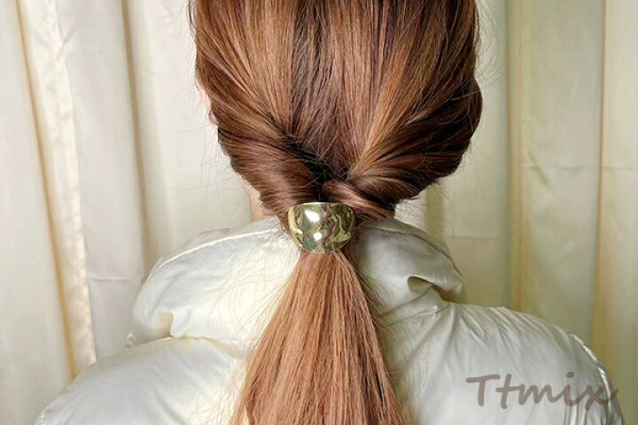 楽天市場】ヘアゴム ポニーフック オーバル 31×36mm（1ヶ） : ROSSO  