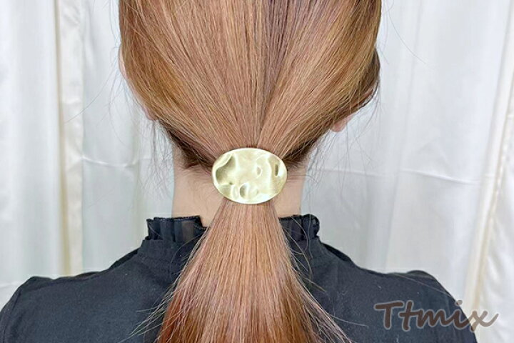楽天市場】ヘアゴム ポニーフック オーバル 31×41mm（1ヶ） : ROSSO  