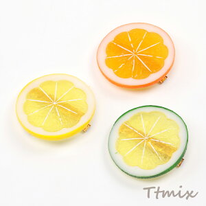 ヘアクリップ 食品サンプルヘアクリップ ミニチュアフード前髪クリップ 約6cm