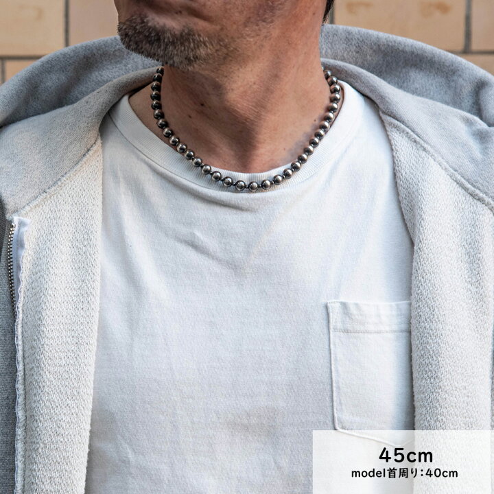 楽天市場】ナバホパール ナバホ パール ネックレス 8mm 40cm 45cm 50cm 