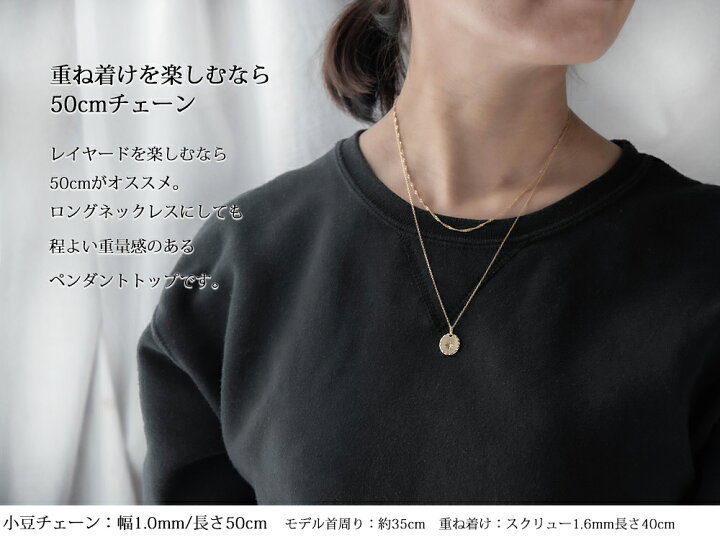 楽天市場】ペンダント トップ コイン ネックレス の ヘッド 18k 18金 