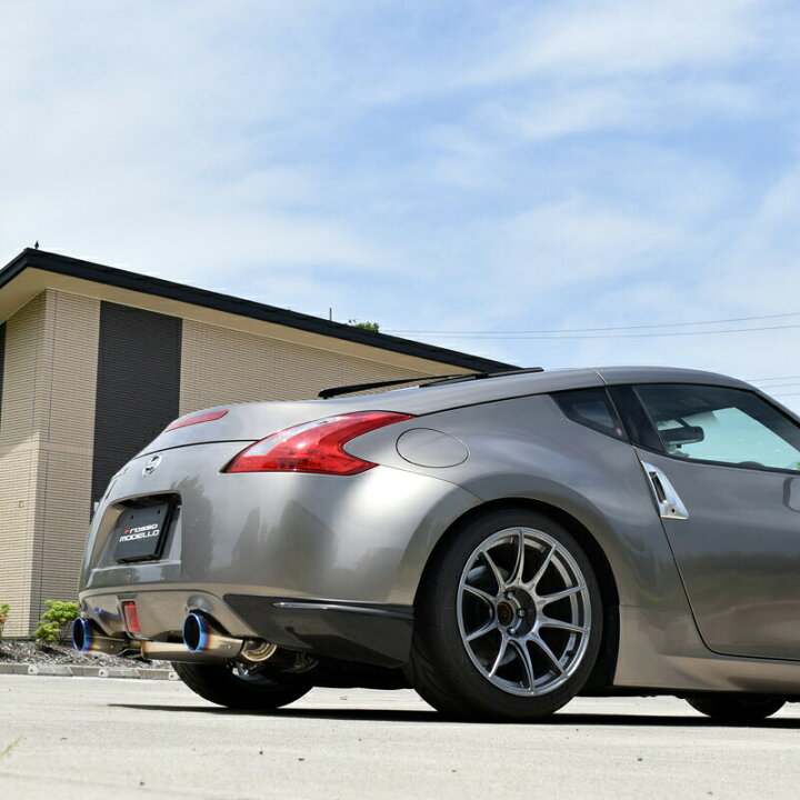 楽天市場】ロッソモデロ Ti-C マフラーフェアレディZ Z34 マフラー前期 