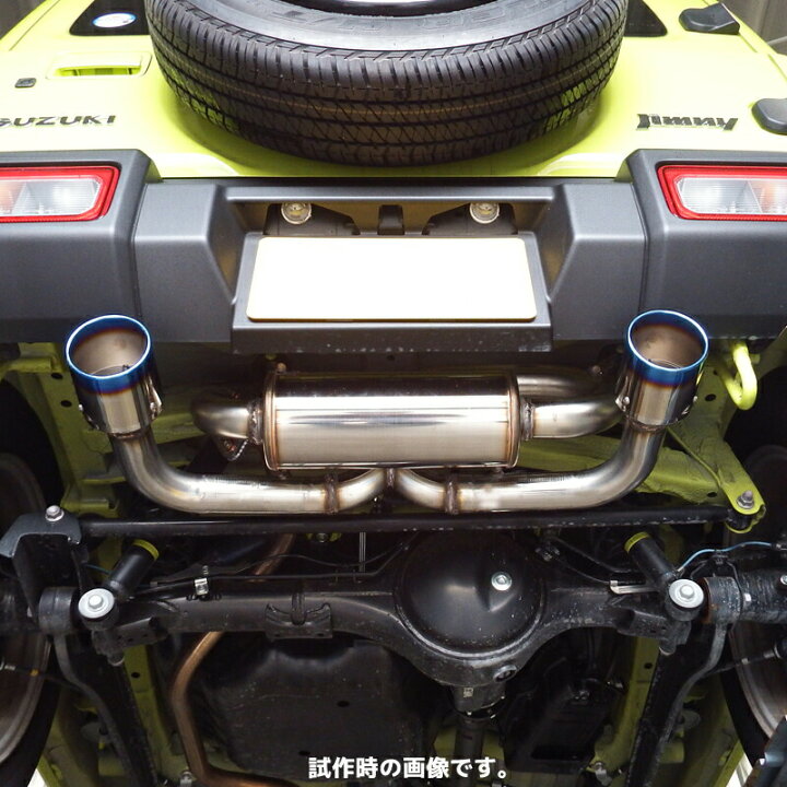 楽天市場】ロッソモデロ DUSSEL GT-TTi マフラースズキ ジムニー JB64W 