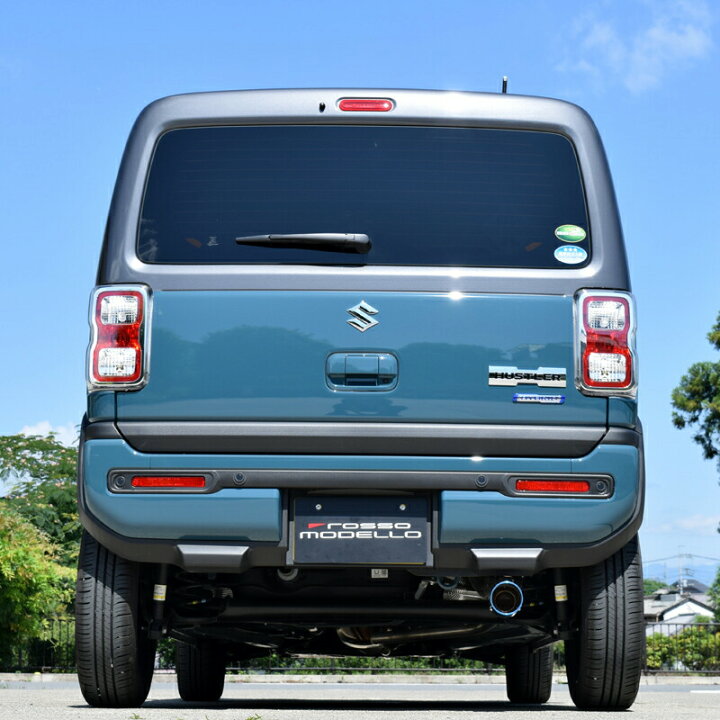 マフラーカッターで音が変わるわけ・・・あるんかい スズキ ハスラー・MR52S MR92S by daisuke