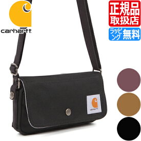 カーハート バッグ ショルダーバッグ Carhartt Crossbody Horizontal Bag ミニバッグ ショルダーポーチ レディース クロスボディ 肩掛け 斜め掛け ショルダー ポーチ 彼女 プレゼント 贈り物 無地 ストリートブランド シンプル