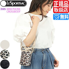 レスポートサック ショルダーバッグ [正規品] LeSportsac 3505 MINI PHONE CROSSBODY レスポ バッグ 肩掛け 斜め掛け クロスボディ ミニバッグ ポシェット レディース メンズ プレゼント おしゃれ ブランド 人気 おすすめ 彼女 彼氏 誕生日プレゼント 女性 男性