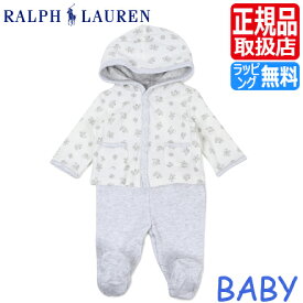 ポロ ラルフローレン ベビー Polo Ralph Lauren ラルフ 上下セット セットアップ パーカー ホワイト 女の子 ベビー服 男の子 ブランド ギフト 赤ちゃん かわいい おしゃれ おすすめ 誕生日プレゼント プレゼント 出産祝い 人気 孫 贈り物 お祝い