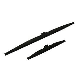選べるサイズ 2本セット スノーワイパー 雪用 冬用 325mm / 350mm / 400mm / 430mm / 450mm / 480mm / 500mm / 550mm / 600mm / 650mm 冬用 凍らない ゴムカバー付き グラファイト仕様 ワイパーブレード 純正交換用 スキー スノボ 雪山 アウトドア フロントガラス
