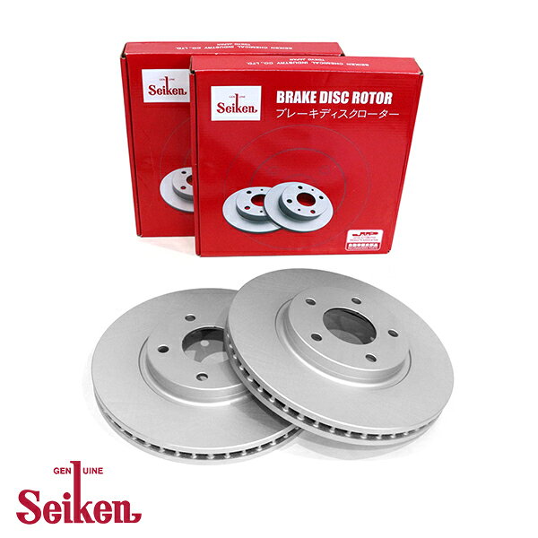 【送料無料】 seiken 制研化学工業 ブレーキディスクローター 左右2枚セット 500-10025 トヨタ ランドクルーザー KZJ78W F ブレーキ ローター