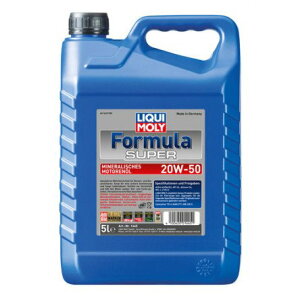 yz LIQUI MOLY L tH[~ X[p[ 20W50 5L 1445 GWIC 20W-50 5L 5bg Formula Super 20W50 tH[~X[p[ ~lx[X̍\IC