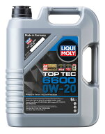 【送料無料】 LIQUI MOLY リキモリ トップテック6600 0W20 5L 21411 交換 メンテナンス 整備
