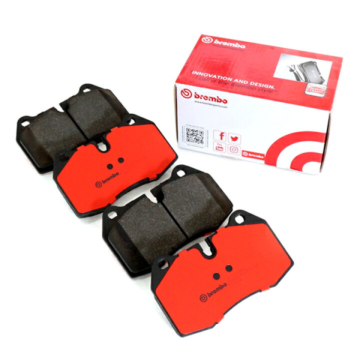brembo ブレンボ ブレーキパッド セラミック 左右セット ルノー LUTECIA (CLIO)IV RH4B 15/01〜15/04 フロント P68 059N