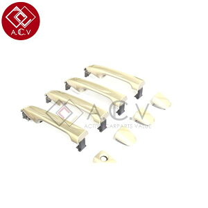 【送料無料】 新品 トヨタ TOYOTA プリウス PRIUS 30系 特別仕様車 Sマイコーデ 純正メッキドアハンドル スパークリングゴールド メーカーオプション MOP 金色 高級 交換式