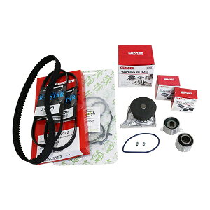 タイミングベルト 7点セット バモス HM1 HM2 国内メーカー タイミングベルト テンショナー 7点セット 交換 補修 メンテナンス ベルト パーツ