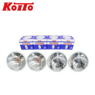 【送料無料】 KOITO 小糸製作所 12V 丸型 丸目 4灯式 四灯式 4個 セット 旧車 などに 4HSSB-1-12HP ×2、…