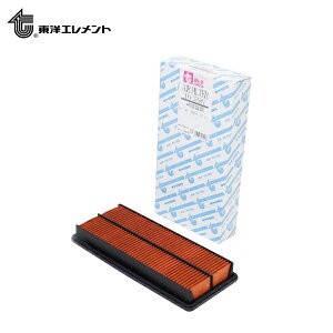 東洋エレメント エアーエレメント TO-3708V ホンダ エリシオンプレステージ RR5 2007.01〜2013.10 17220-R27-J00 エアーフィルター エアエレメント エアフィルタ エアクリーナー エンジン エアー クリー