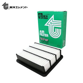 東洋エレメント エアーエレメント TO-5758F マツダ アクセラ BM2AS 2016.08～2019.02 SH01-13-3A0A エアーフィルター エアエレメント エアフィルタ エアクリーナー エンジン エアー クリーン 交換 メンテナンス 整備